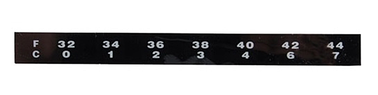 (image for) Server Products 86873 THERMOMETER,STRIP , 32F TO 44F